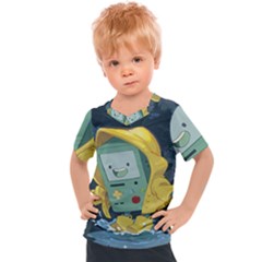 Cartoon Bmo Adventure Time Kids  Sports T-shirt
