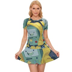 Cartoon Bmo Adventure Time Women s Sports Wear Set