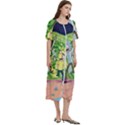 Rick And Morty Adventure Time Cartoon Women s Cotton Short Sleeve Night Gown View3
