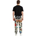 Comical Words Animals Comic Omics Crazy Graffiti Men s Elastic Waist Pants View2