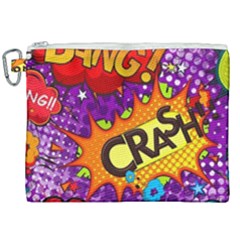 Crash Bang Adventure Time Art Boom Graffiti Canvas Cosmetic Bag (xxl) by Bedest