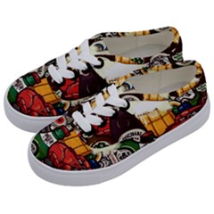 Graffiti Go Art Kids  Classic Low Top Sneakers