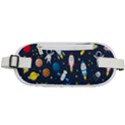 Big Set Cute Astronauts Space Planets Stars Aliens Rockets Ufo Constellations Satellite Moon Rover V Rounded Waist Pouch View1