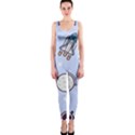 Seamless Pattern With Space Theme One Piece Catsuit View1