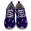 Space Seamless Pattern Women Athletic Shoes View1
