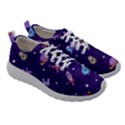 Space Seamless Pattern Women Athletic Shoes View3