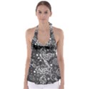 Vector Flat Space Design Background With Text Tie Back Tankini Top View1