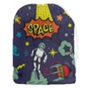 Vector Flat Space Design Background Drawstring Pouch (3XL) View1