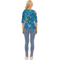 About Space Seamless Pattern Lightweight Drawstring Hooded Top View4