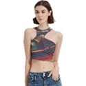 Dessert storm wave  Pattern  Cut Out Top View1