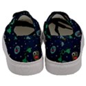Monster Alien Pattern Seamless Background Men s Classic Low Top Sneakers View4