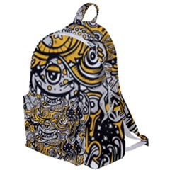 Crazy Abstract Doodle Social Doodle Drawing Style The Plain Backpack