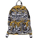 Crazy Abstract Doodle Social Doodle Drawing Style The Plain Backpack View3