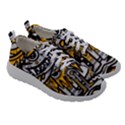 Crazy Abstract Doodle Social Doodle Drawing Style Women Athletic Shoes View3