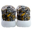 Crazy Abstract Doodle Social Doodle Drawing Style Women Athletic Shoes View4