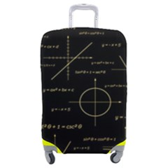 Abstract Math Pattern Luggage Cover (medium) by Hannah976