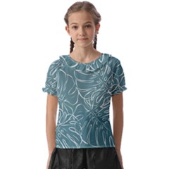 Monsteras Kids  Frill Chiffon Blouse