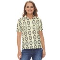 Sharp Circles Women s Short Sleeve Double Pocket Shirt View1