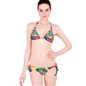 Grateful Dead Bears Tie Dye Vibrant Spiral Classic Bikini Set View3