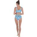Sky Pattern Bandaged Up Bikini Set  View2