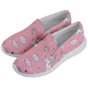 Cute Unicorn Seamless Pattern Women s Lightweight Slip Ons View2