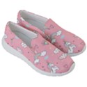 Cute Unicorn Seamless Pattern Women s Lightweight Slip Ons View3