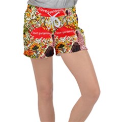 Garden Lover Women s Velour Lounge Shorts