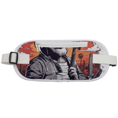 Ai Generator T Hirt Design Rounded Waist Pouch