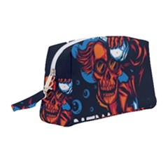 Make Devil Discovery  Wristlet Pouch Bag (medium) by Saikumar