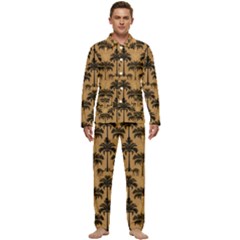 Background Abstract Pattern Design Men s Long Sleeve Velvet Pocket Pajamas Set
