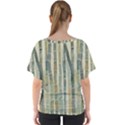 Bamboo Plants V-Neck Dolman Drape Top View2