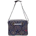 Pattern Floral Leaves Cross Body Office Bag View3