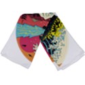 Retro Wave Kaiju Godzilla Japanese Pop Art Style Lightweight Scarf  View3