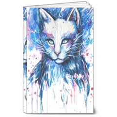 Cat 8  X 10  Softcover Notebook by saad11