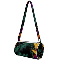 Godzilla Retrowave Mini Cylinder Bag