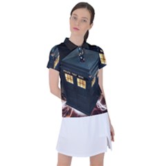 Tardis Bbc Doctor Who Dr Who Women s Polo T-shirt