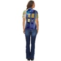 Tardis Wilderness Doctor Who Women s Short Sleeve Double Pocket Shirt View4