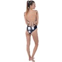 Doctor Who Space Tardis Tie Strap One Piece Swimsuit View2