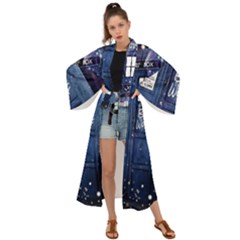 Bad Wolf Tardis Doctor Who Maxi Kimono