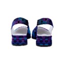 Skull Pattern Wallpaper Women s Classic Slingback Heels View4