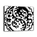 Ying Yang Tattoo Canvas 10  x 8  (Stretched) View1