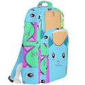 Cat Animals Cartoon Pattern Double Compartment Backpack View2