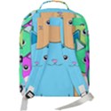 Cat Animals Cartoon Pattern Double Compartment Backpack View3