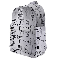 Science Formulas Classic Backpack by Ket1n9