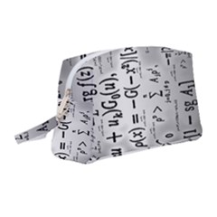 Science Formulas Wristlet Pouch Bag (medium) by Ket1n9