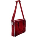 Red Grunge Texture Black Gradient Cross Body Office Bag View2