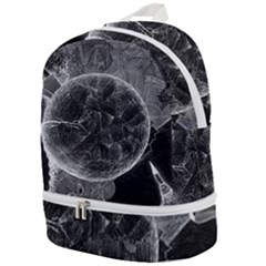 Space Universe Earth Rocket Zip Bottom Backpack by Ket1n9