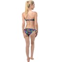Network Nerves Nervous System Line Twist Bandeau Bikini Set View2