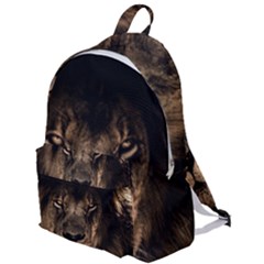 African Lion Mane Close Eyes The Plain Backpack by Ket1n9