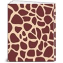 Animal Print Girraf Patterns 8  x 10  Softcover Notebook View2